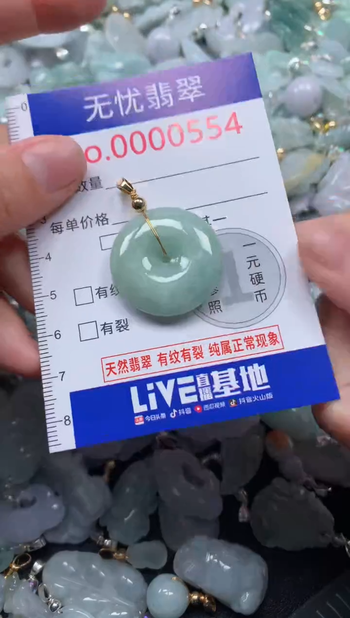颈饰未镶嵌翡翠554