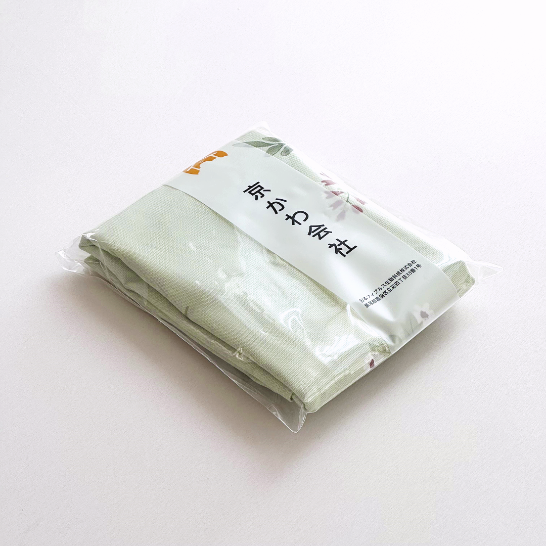 【京かわ会社】一对装加厚细纱汉麻帆布枕套50*78cm 芳草青青