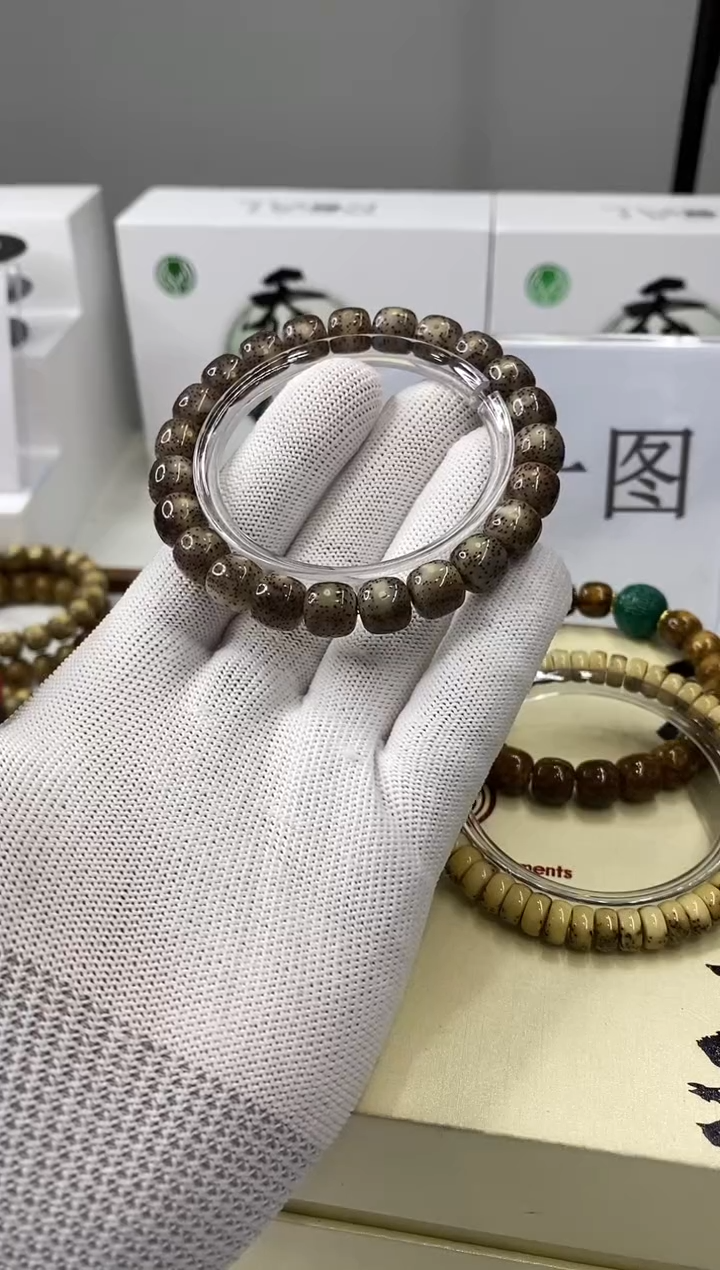 手串星月菩提一物一图-W15-105