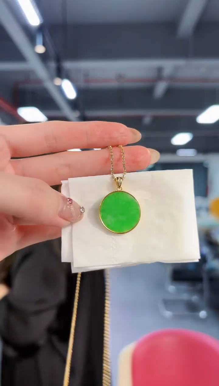 【闪购商品】翡翠吊坠(不含链)未镶嵌缅料A货/支持复检/一件