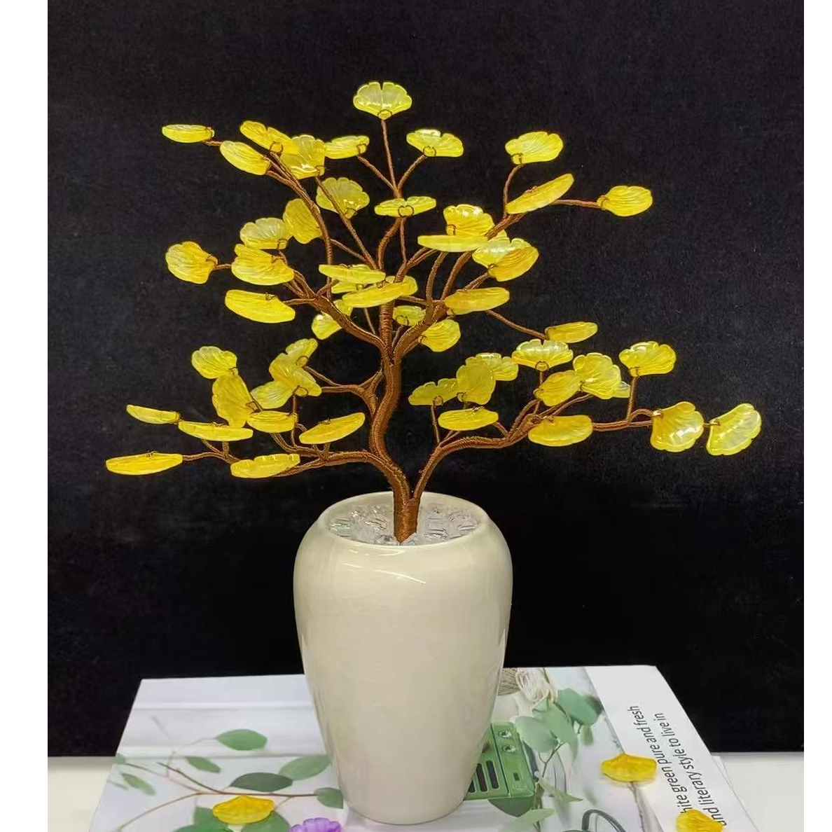 琉璃 银杏叶 手工DIY材料包