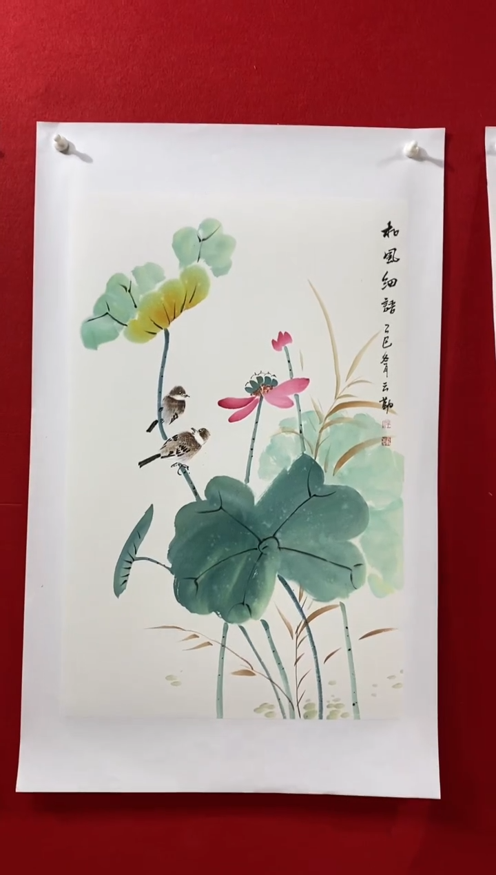 国画国画NYQ杰牛云勤老师作品