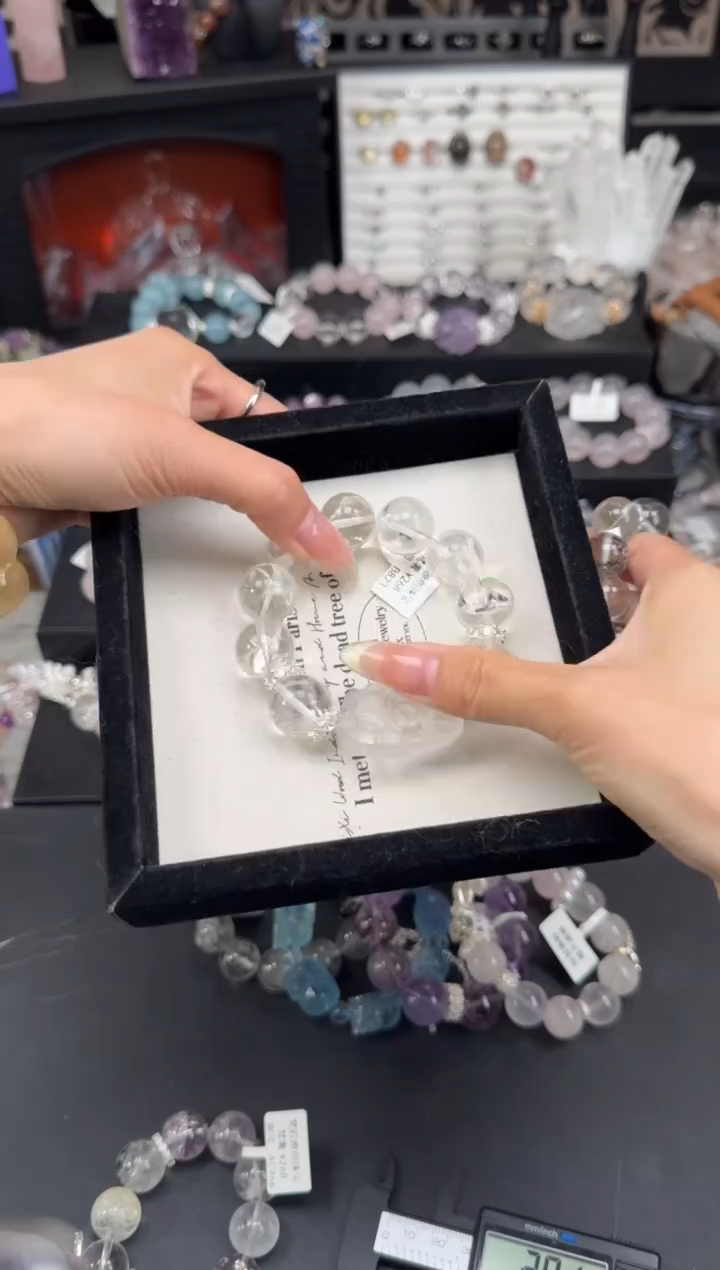 【闪购商品】水晶手链未镶嵌天然水晶 多样性发货