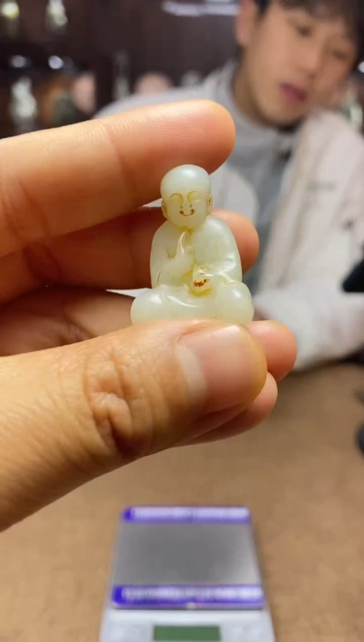 【闪购商品】和田玉颈饰未镶嵌悟道
