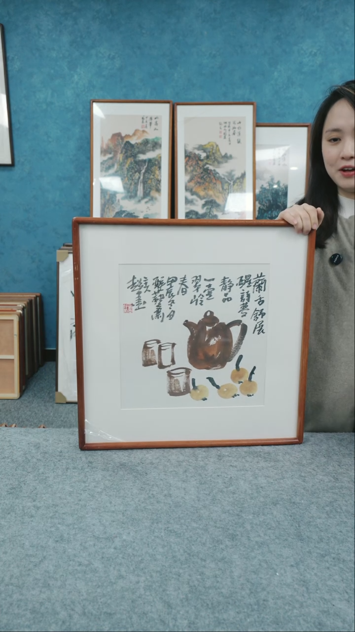 【闪购商品】国画50*50郑志超老师花鸟