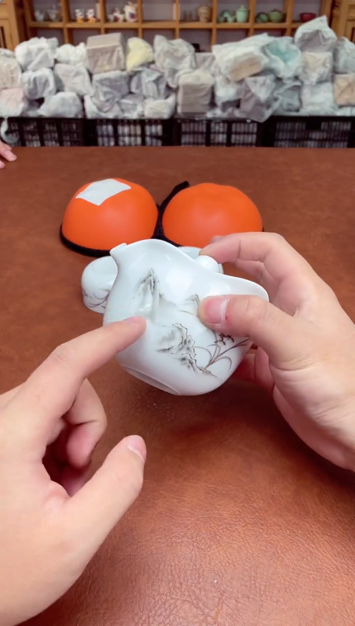 【闪购商品】摆件高端瓷器易仟杯茶器