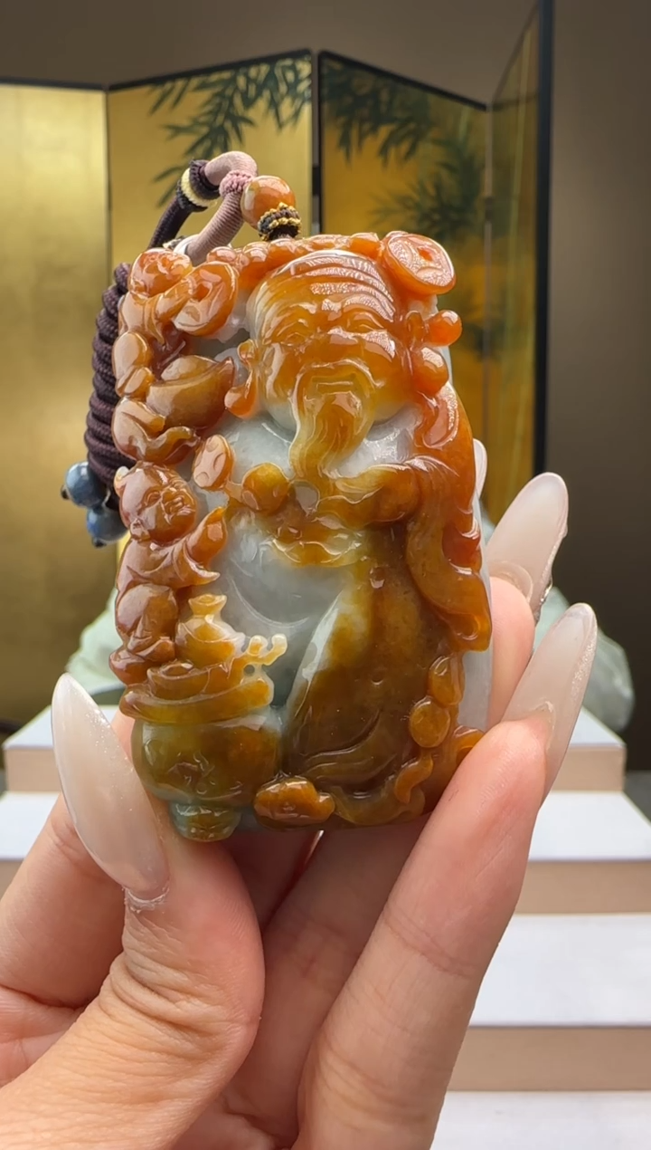 吊坠(不含链)未镶嵌翡翠MM@@960Q7J04033