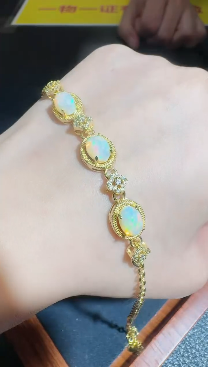 【闪购商品】欧泊手链合金发一件