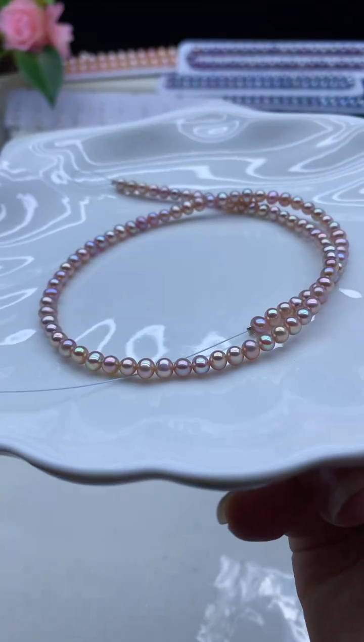 【闪购商品】淡水珍珠颈饰未镶嵌淡水珍珠项链