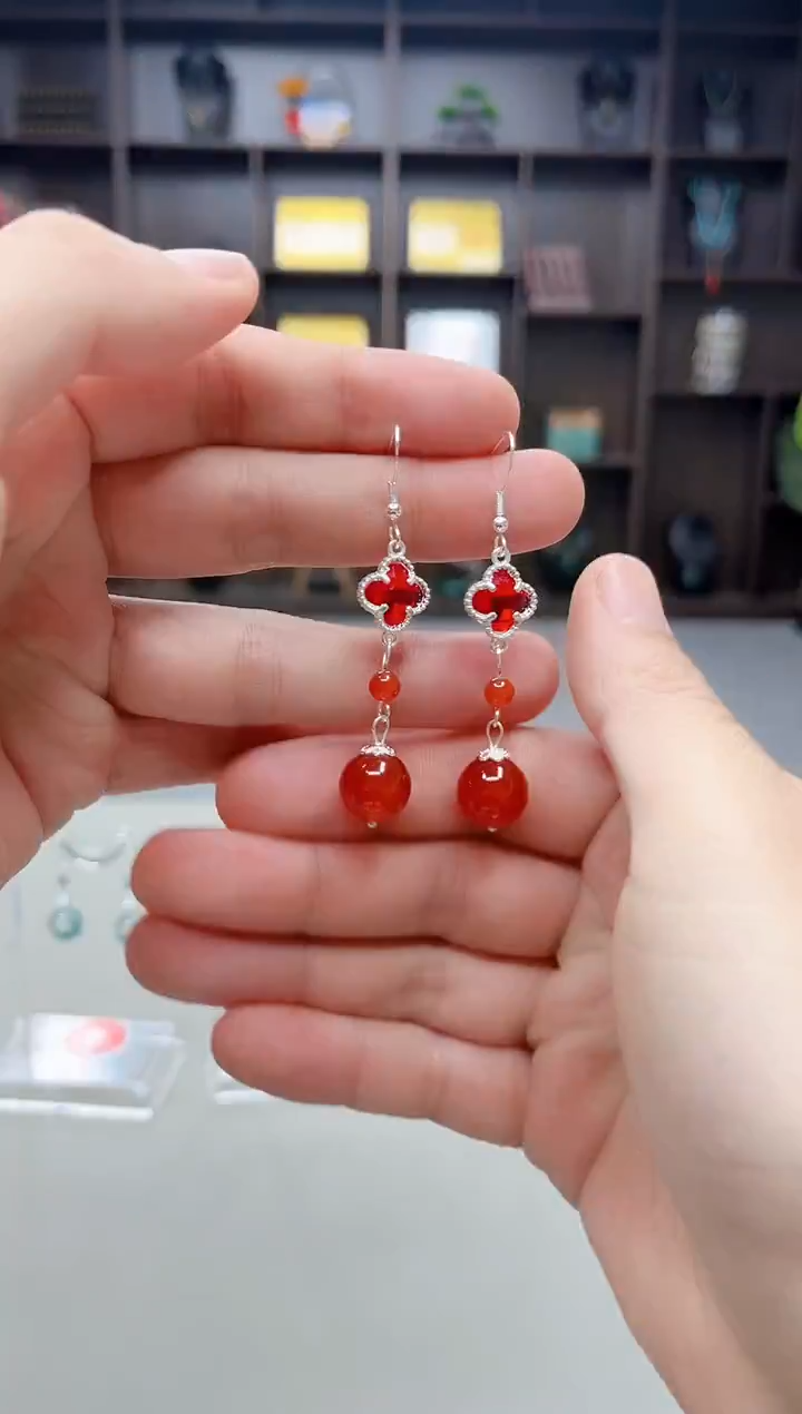未镶嵌耳饰玛瑙/玉髓233000