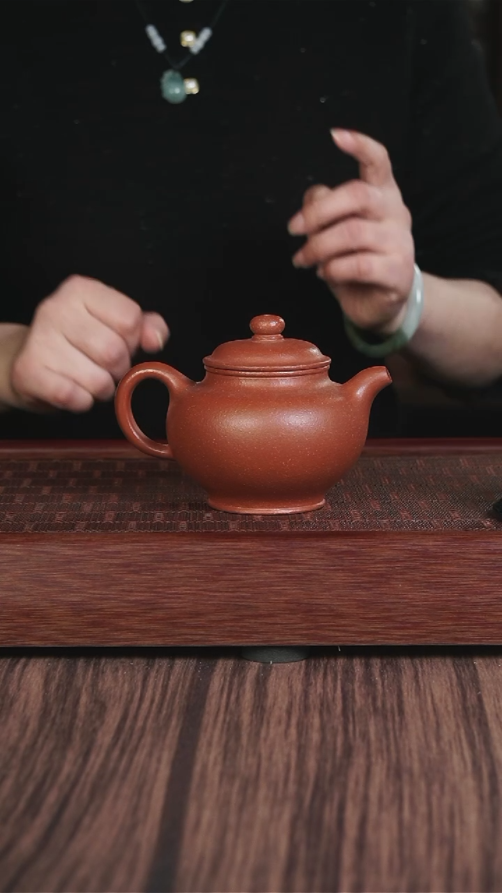 【闪购商品】紫砂茶壶红降坡 掇只