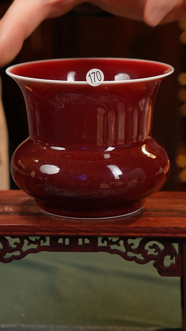 【闪购商品】摆件纯手工高温陶瓷郎红      