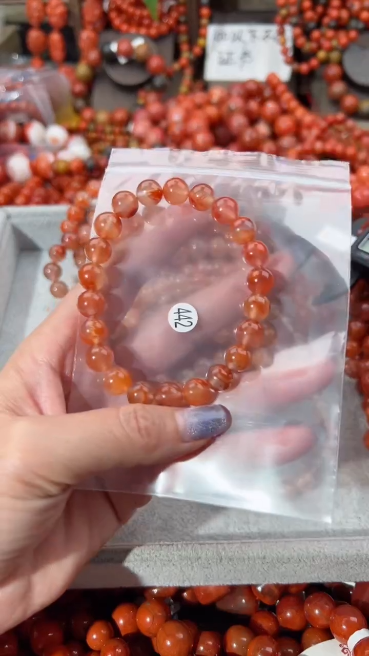 【闪购商品】南红玛瑙手串未镶嵌9+