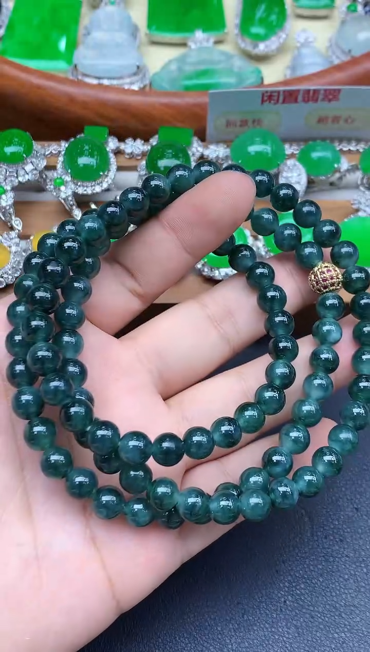 颈饰未镶嵌翡翠328-中国好珍宝