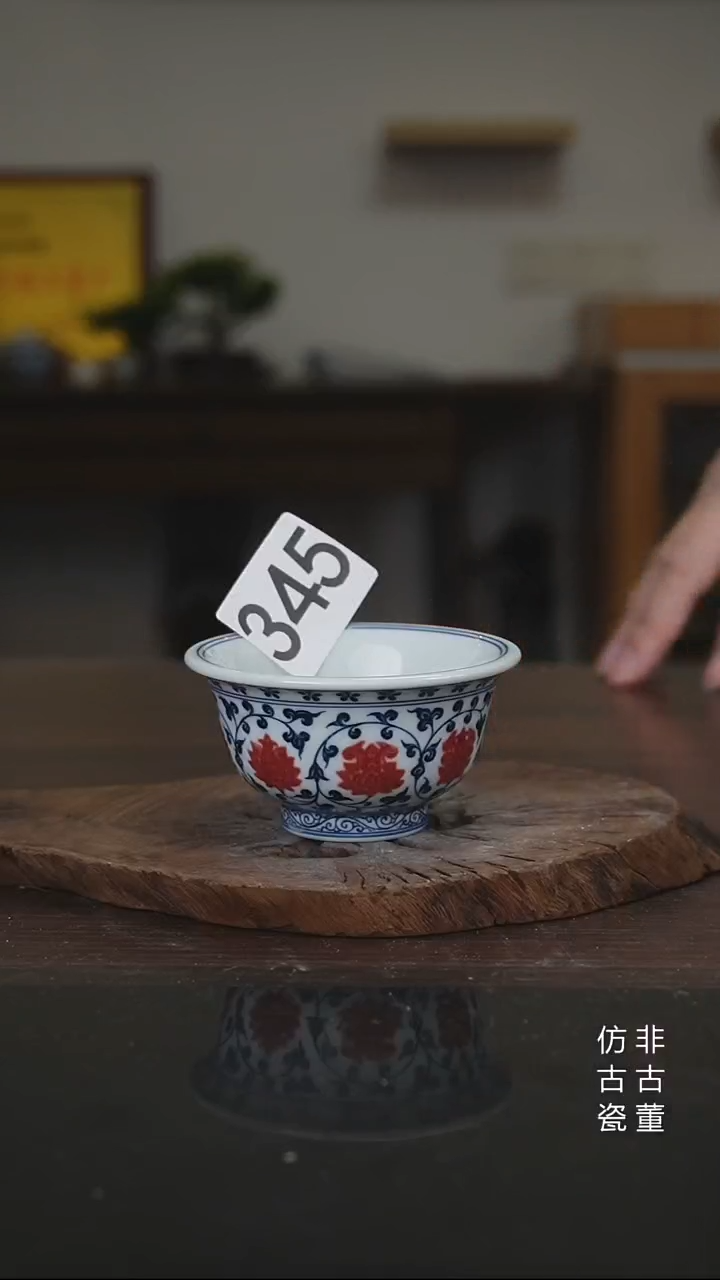 景德镇手工手绘陶瓷微瑕