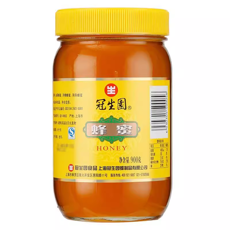 冠生园 蜂蜜 900g/瓶