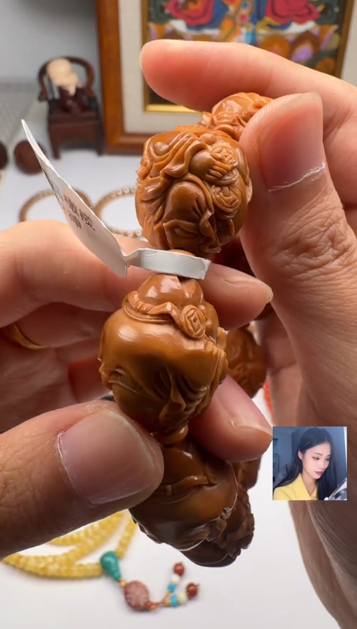 手串橄榄核臻**J 橄榄核