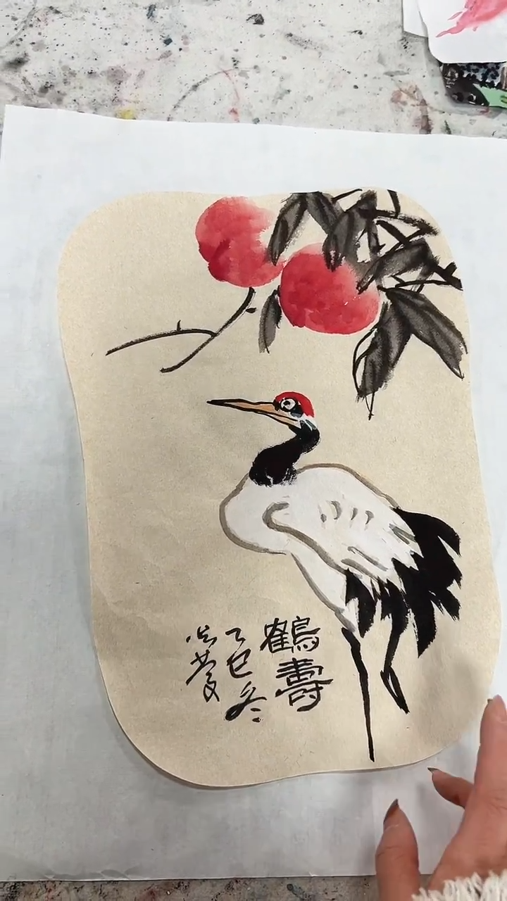 国画李火庆/国画/花鸟