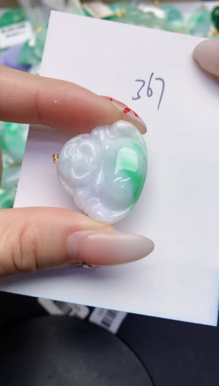 【闪购商品】翡翠颈饰18K金镶嵌000000000000