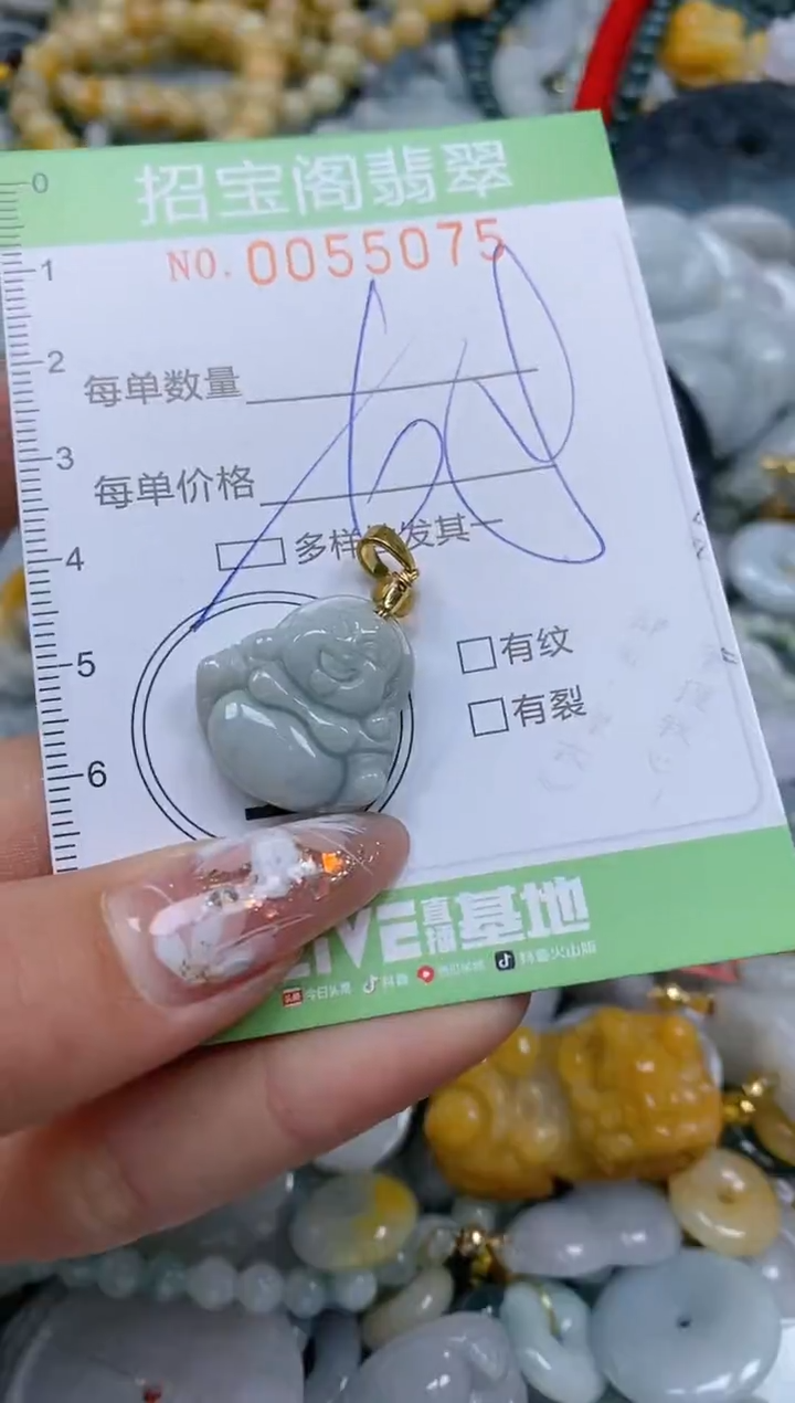 【闪购商品】翡翠颈饰未镶嵌闪购商品0055075多样性发其一