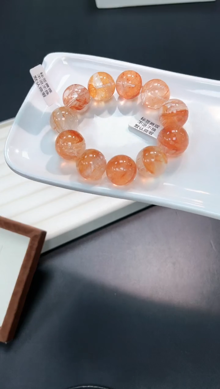 【闪购商品】水晶手串未镶嵌24f多样性发其一/1条19mm默认微瑕