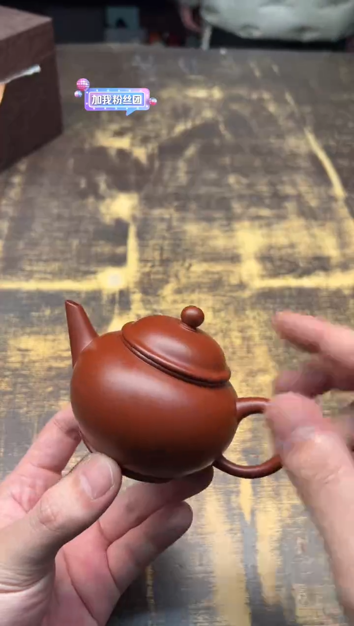 【闪购商品】/吴水勤大红袍水平壶