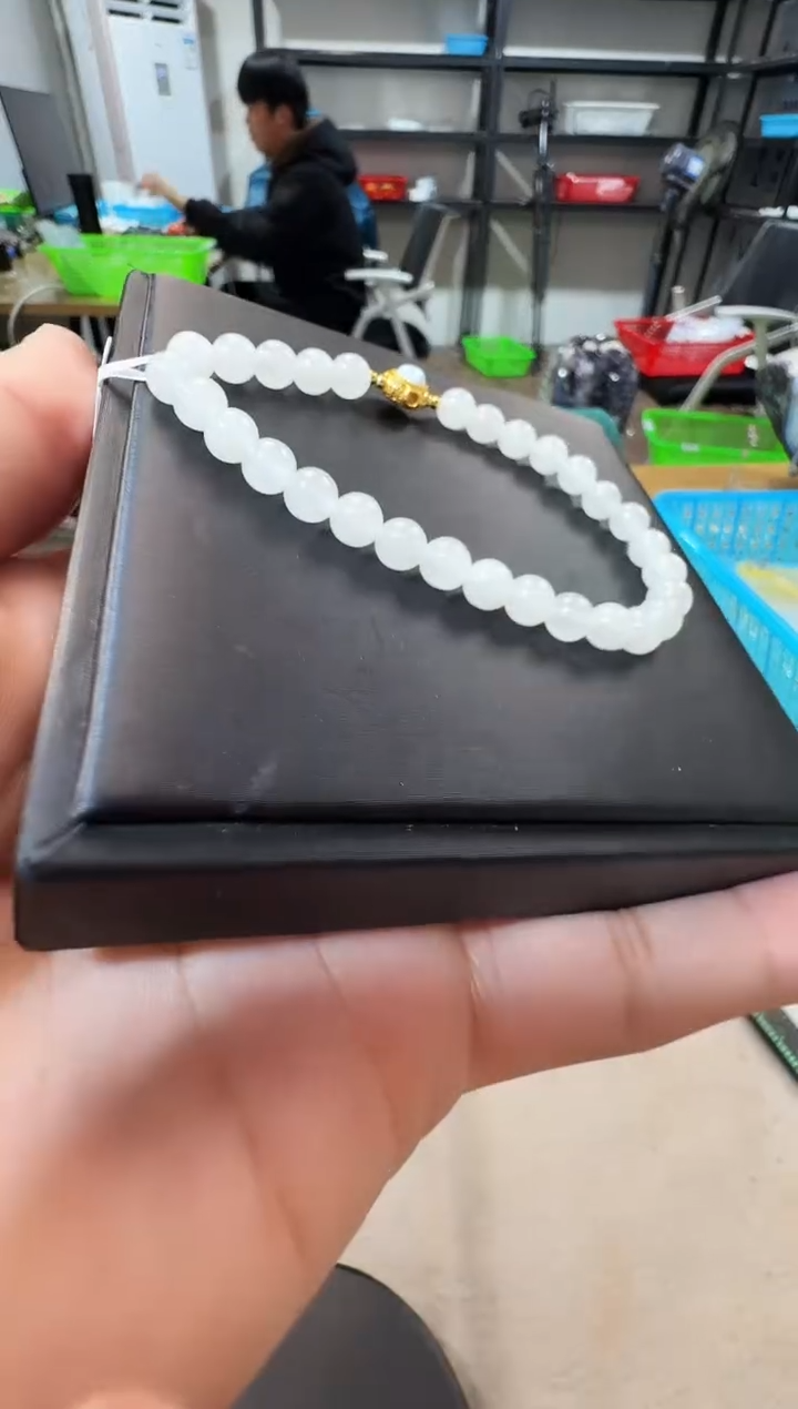 未镶嵌手链和田玉晶6631 约6m 多样性发一件