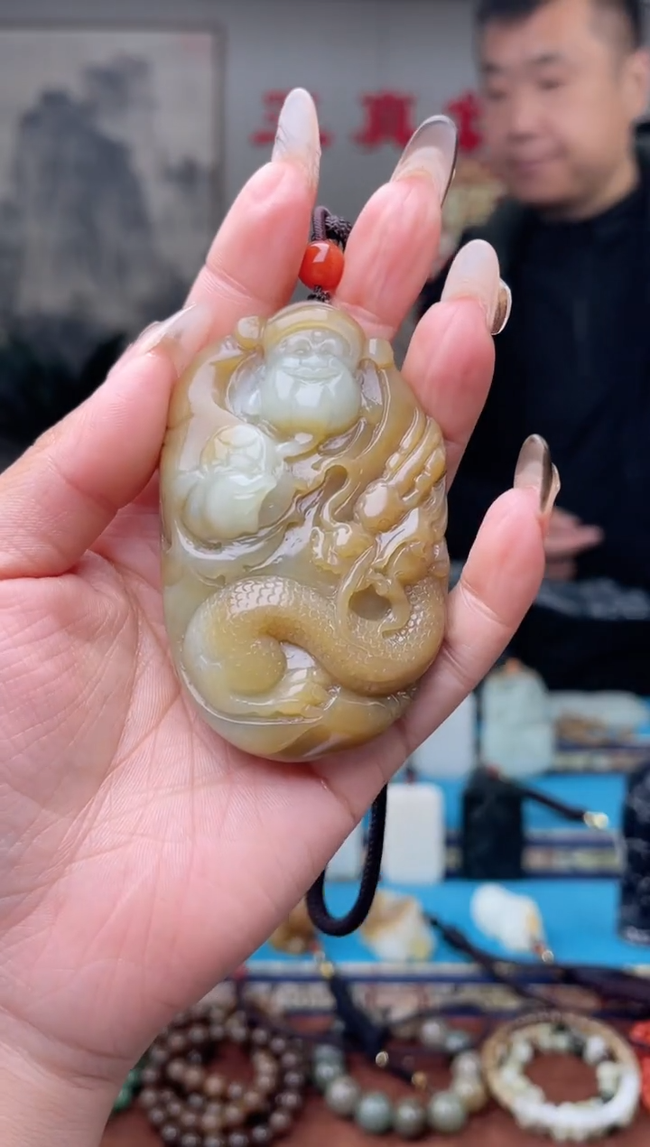 【闪购商品】和田玉挂件未镶嵌1