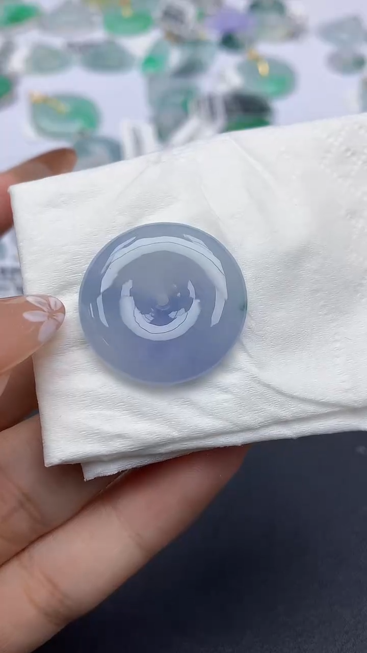 颈饰未镶嵌翡翠天然缅甸a货翡翠百元以上9元证书费自理