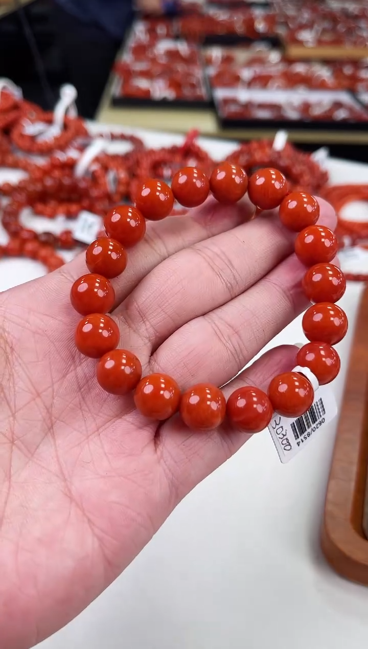 【闪购商品】南红玛瑙瓦西手串11+未镶嵌一个/条