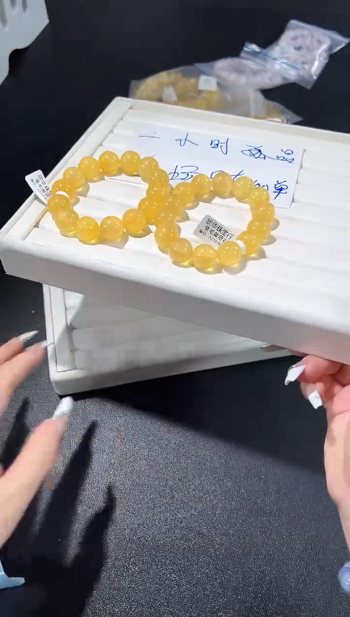 未镶嵌手链萤石18j多样性发其一【1条】默认微瑕