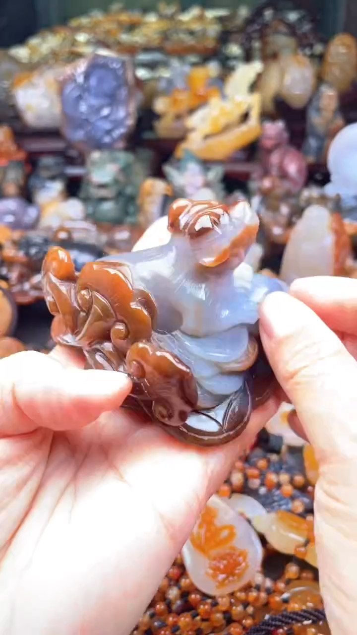 【闪购商品】玛瑙/玉髓颈饰未镶嵌AA