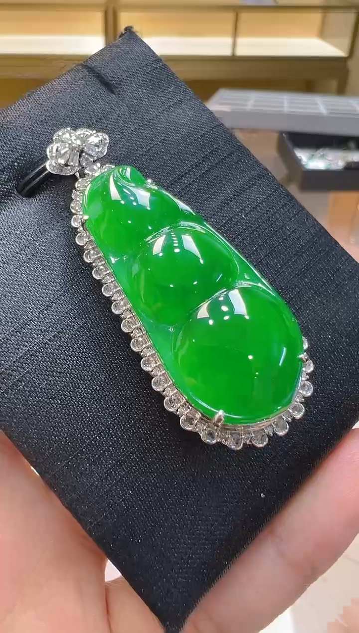 【闪购商品】翡翠吊坠(不含链)18K金镶嵌多样性团购发一件