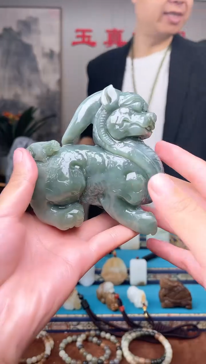 和田玉未镶嵌挂件1