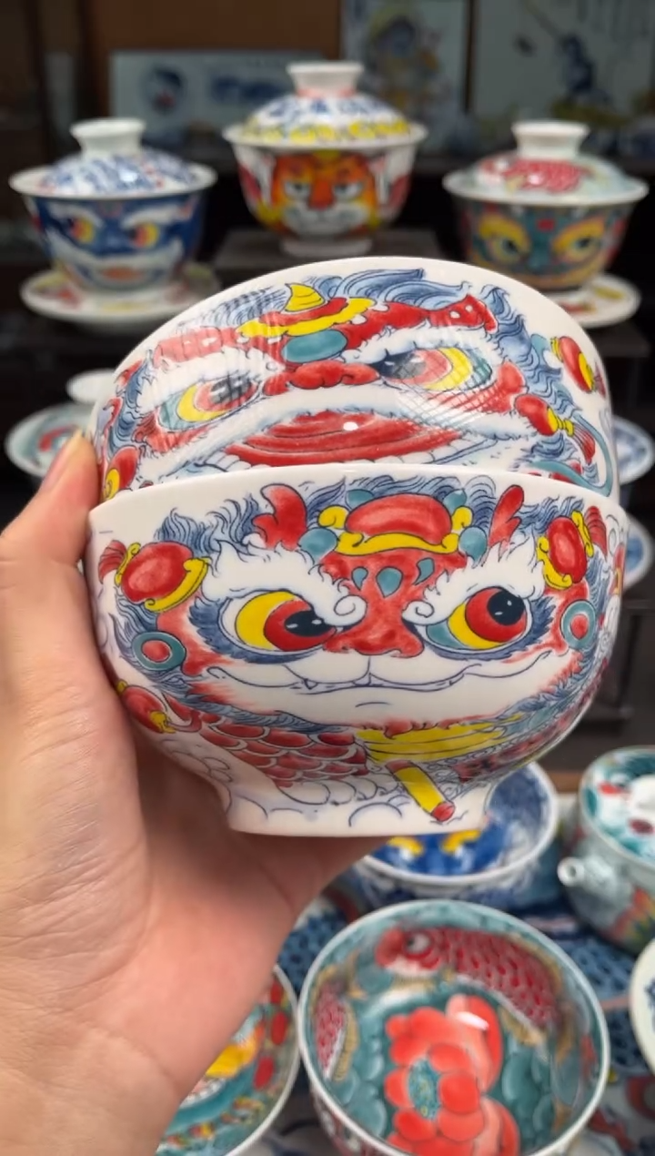 拙明院（宠粉价格）一对米饭碗