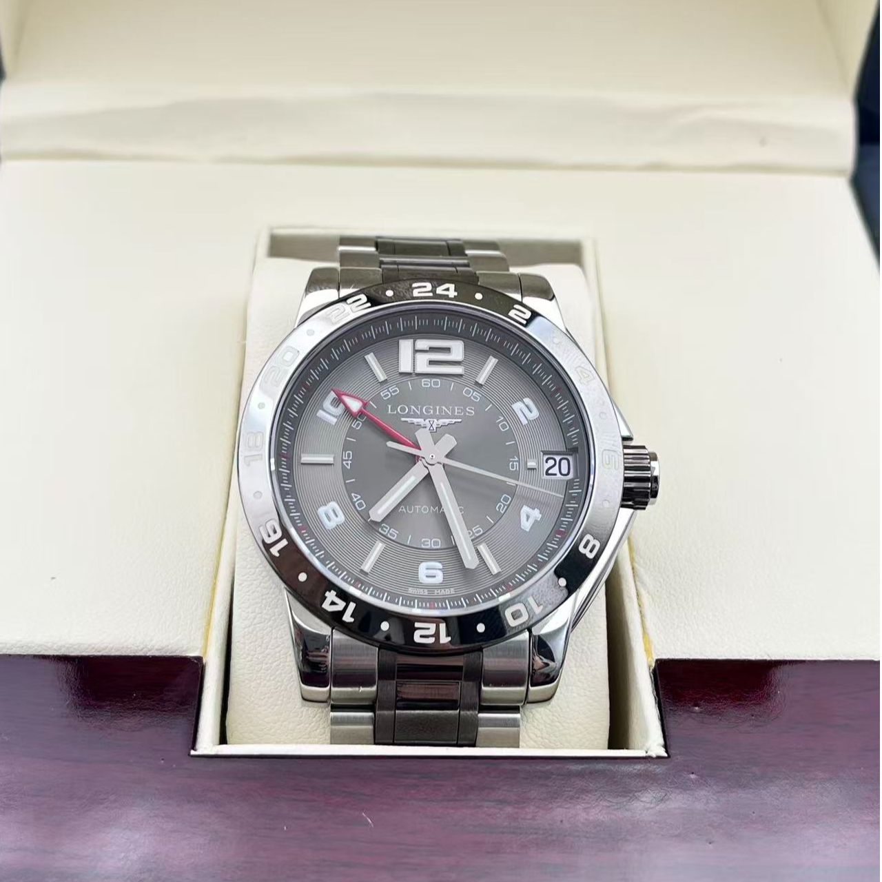 95新 Longines/浪琴 浪琴/海军上将系列/表径42mm