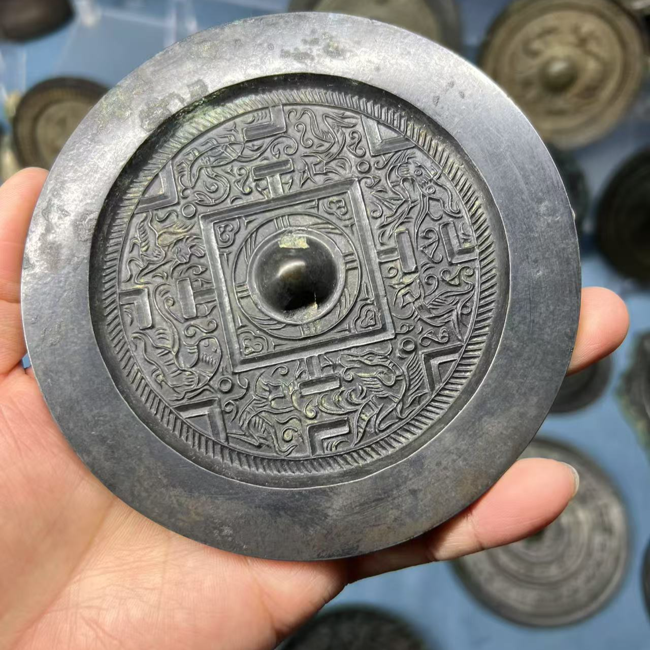 规矩神兽镜青铜镜