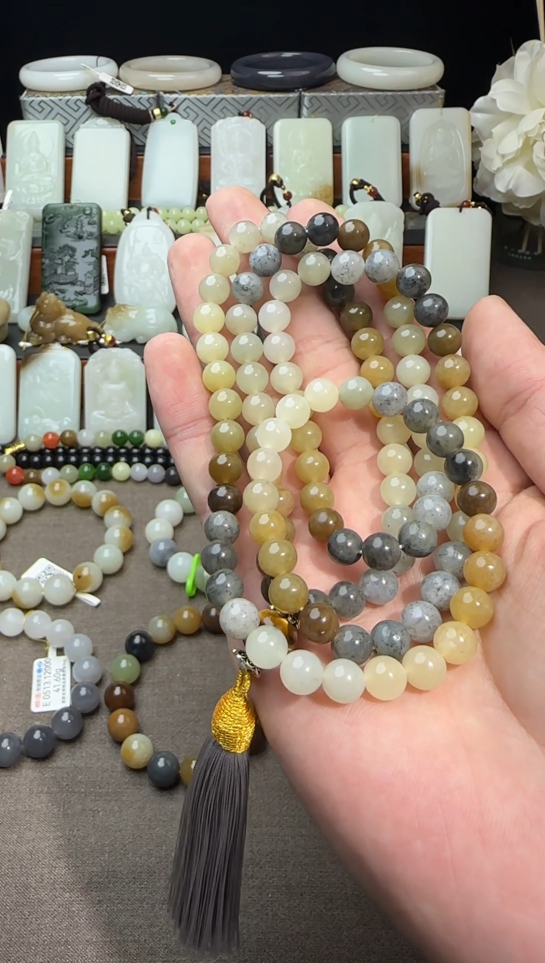 【闪购商品】和田玉手链未镶嵌和田玉手串