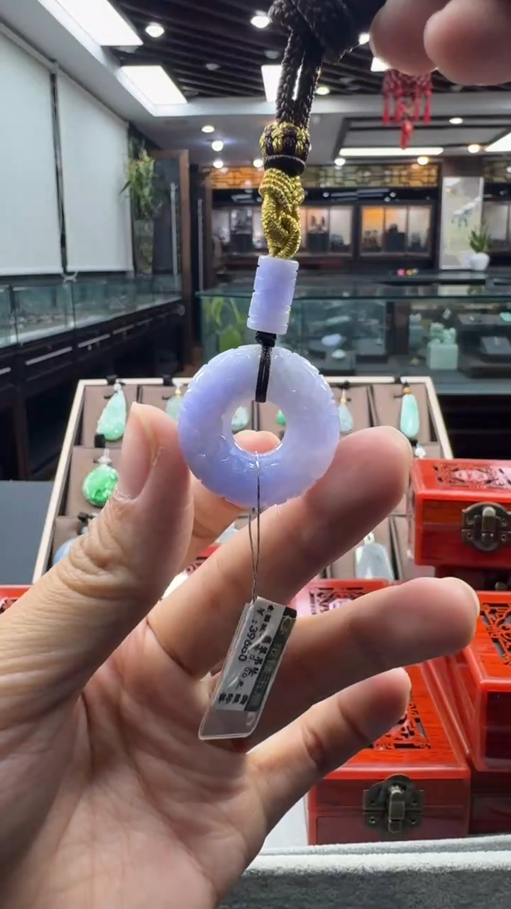 颈饰未镶嵌翡翠燕*甜甜圈