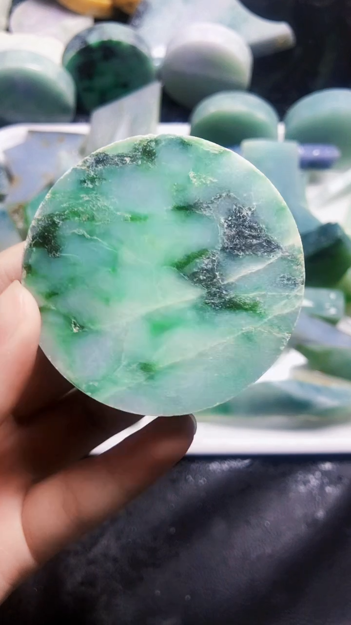 颈饰未镶嵌翡翠新店开业大优惠123