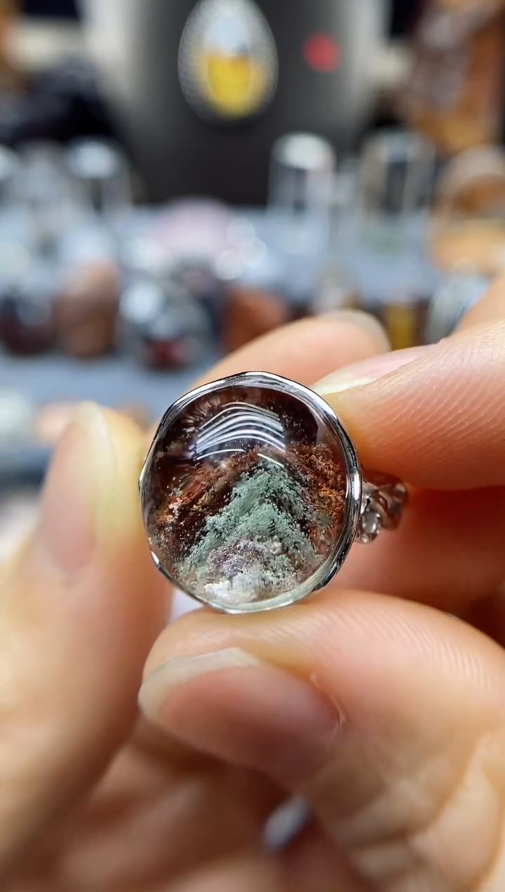 【闪购商品】水晶戒指银S925镶嵌水晶水晶