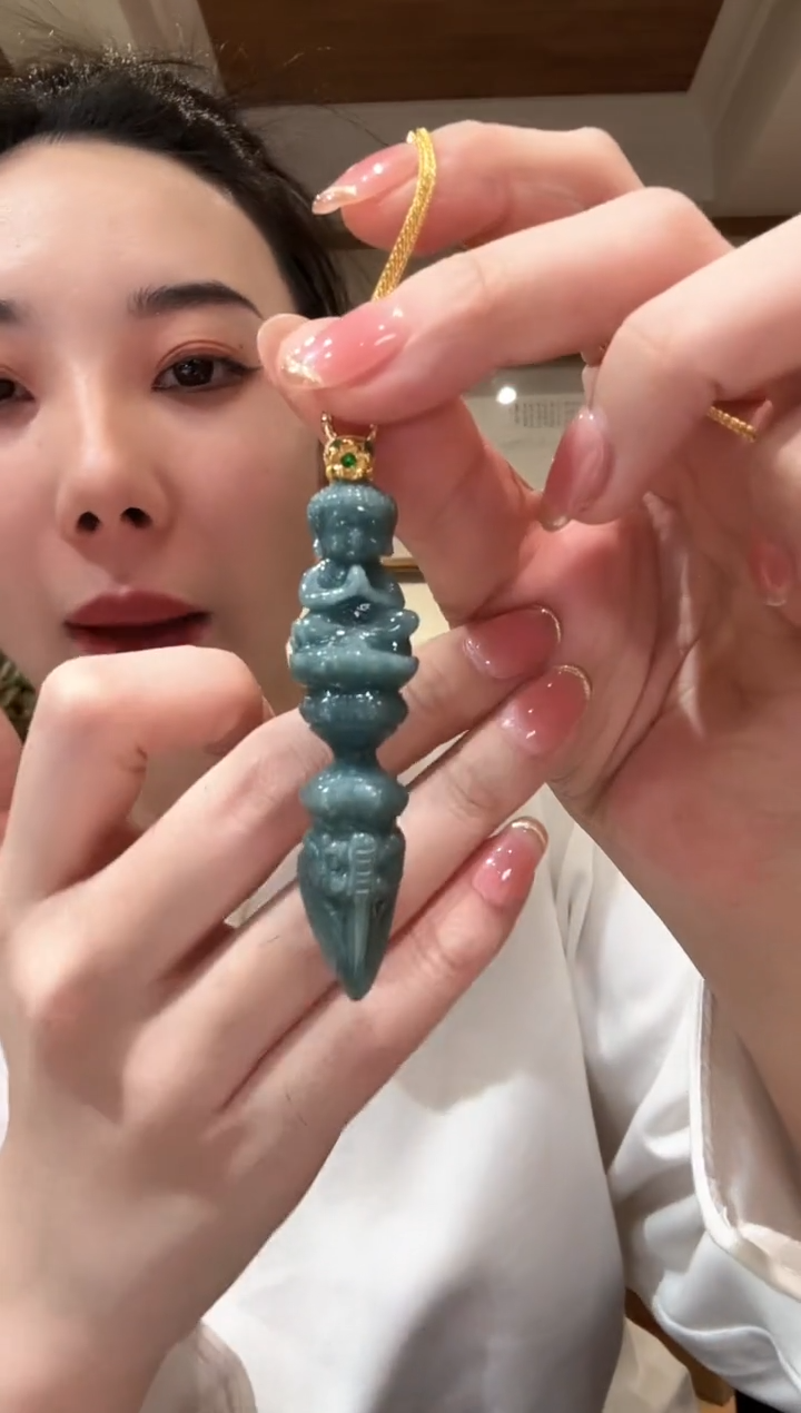 【闪购商品】翡翠颈饰未镶嵌国风