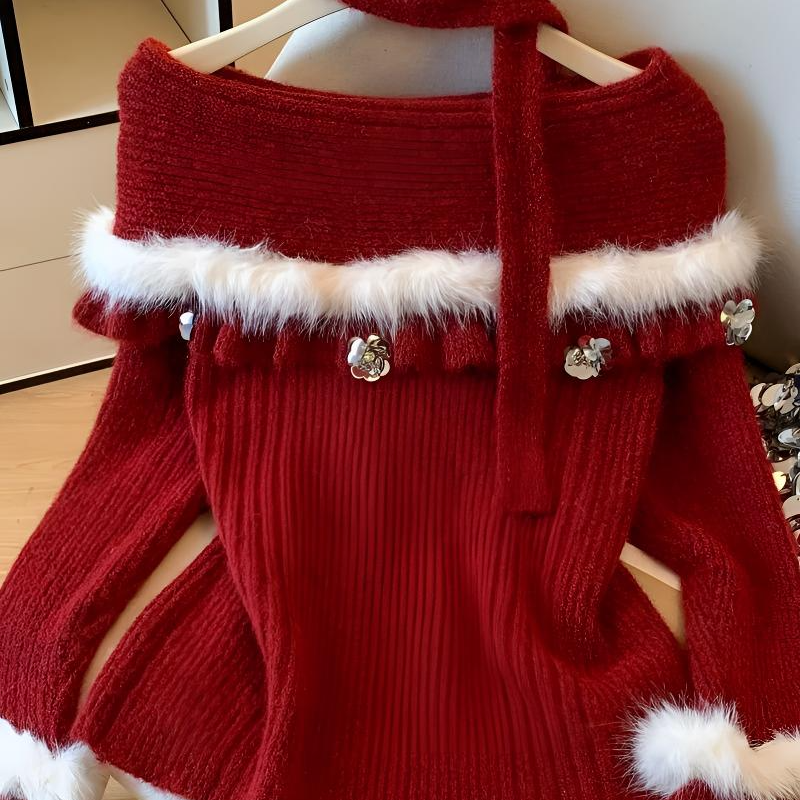 （R71-R140）秋冬毛针织衫开衫甜美加厚上衣圆领