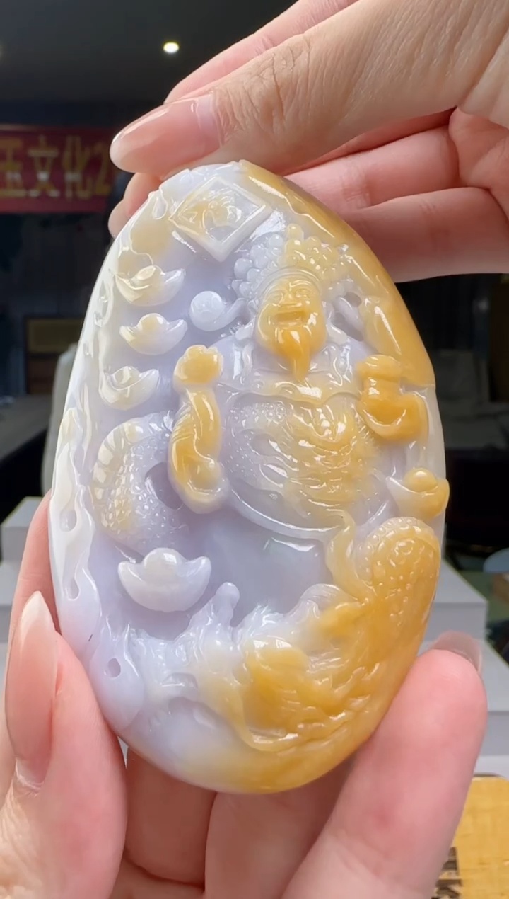 翡翠未镶嵌吊坠(不含链)CC@@960Q3J18692