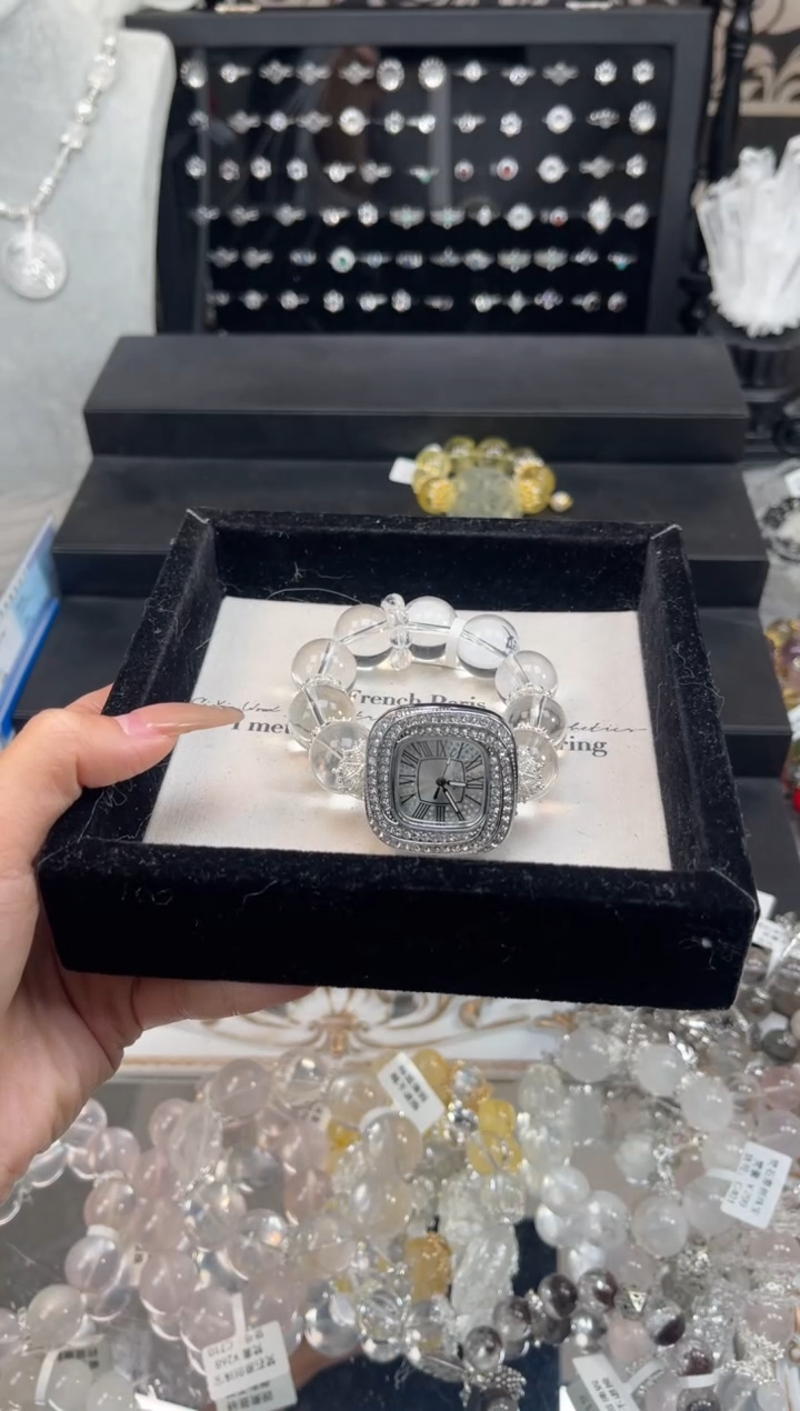 【闪购商品】水晶手链未镶嵌天然水晶 多样性发货
