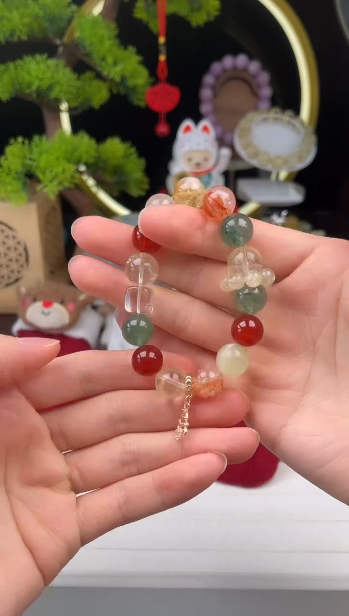 未镶嵌珠宝半成品水晶圣诞设计款l001