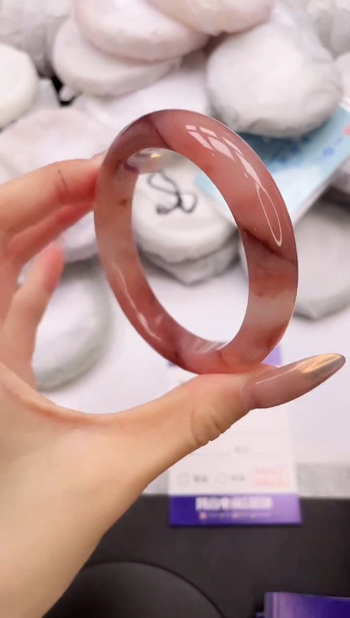 【闪购商品】石英质玉手镯未镶嵌2K277-56