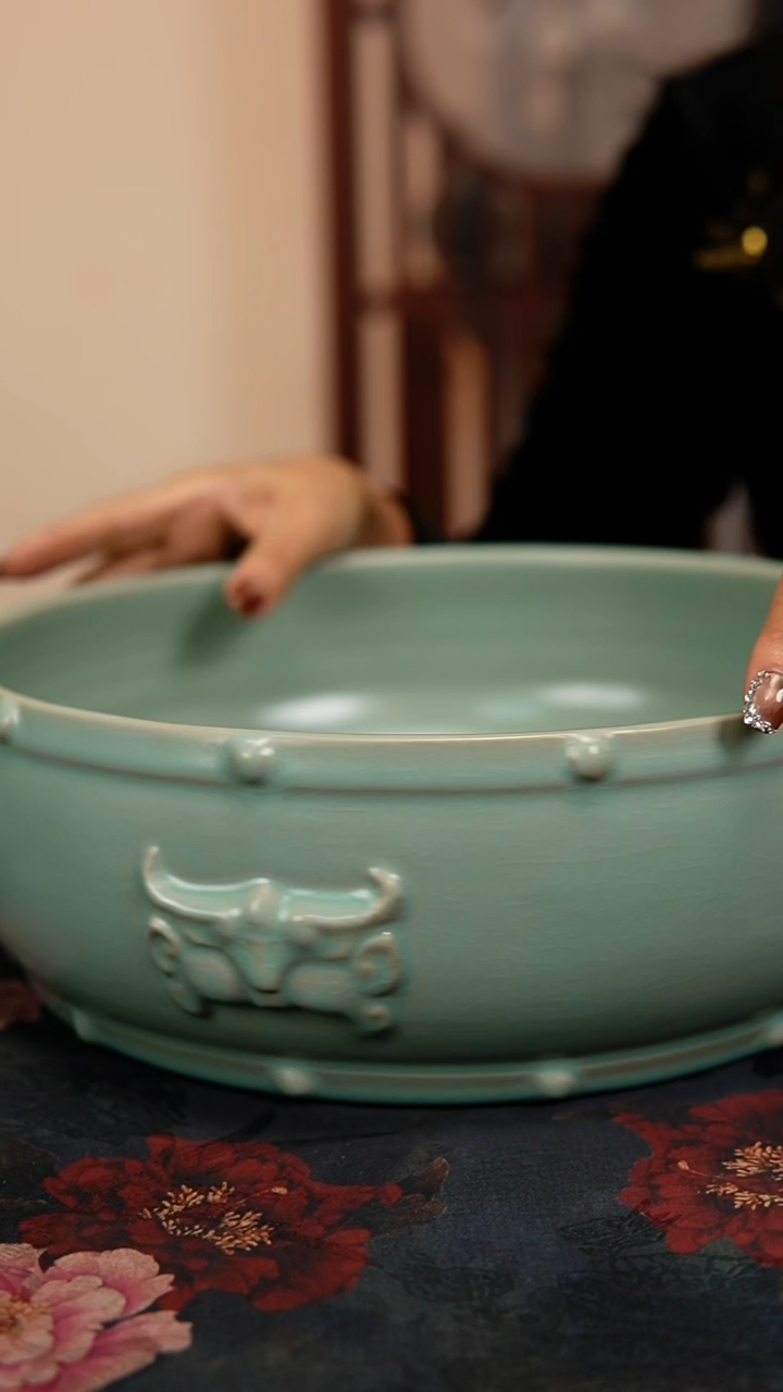 瓷片原产地原矿釉汝瓷