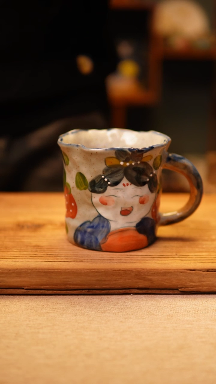 【闪购商品】@@陶园瓷舍@@纯手工手绘@高温釉下彩