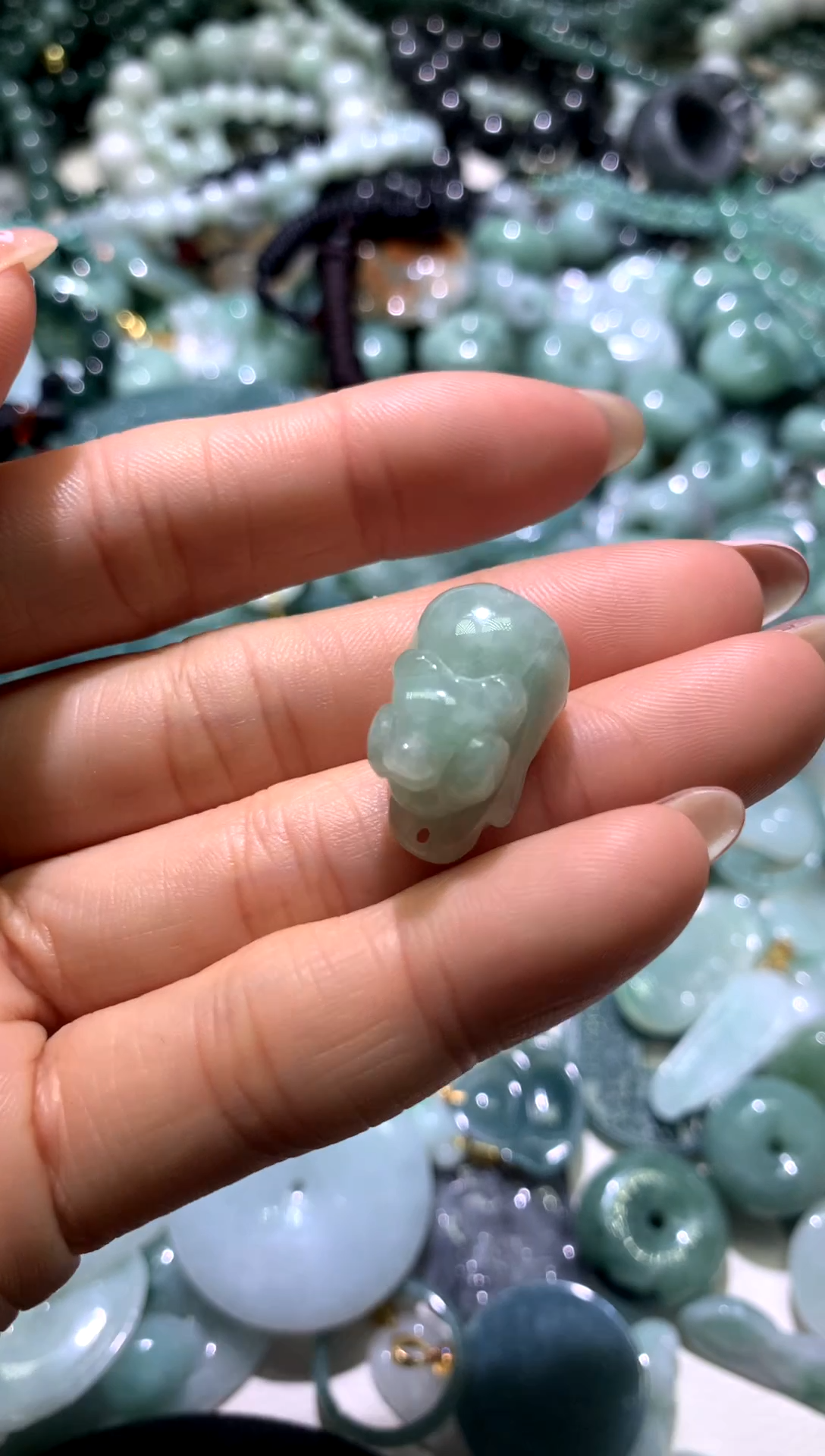 吊坠(不含链)未镶嵌翡翠1